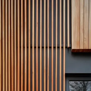 Vertical Timber Symphony