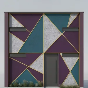 Geometric Jazz Facade