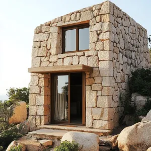 Granite Keep With Timber Apertures