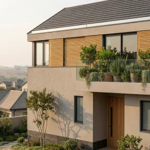 Hillside Haven With Herb Filled Balcony