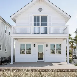 Crisp Coastal Cottage Delight