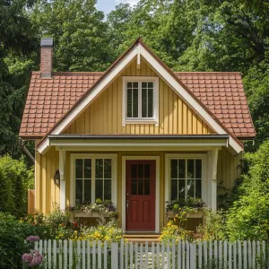 Sunlit Sanctuary Beneath Verdant Canopy