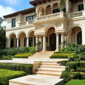 Majestic House with Mediterranean Flair