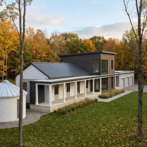 Modern Meadow Porch House