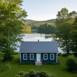 Blue Haven by the Mirror Pond