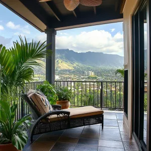 Mountain View Lounge: A Verdant Balcony Bliss