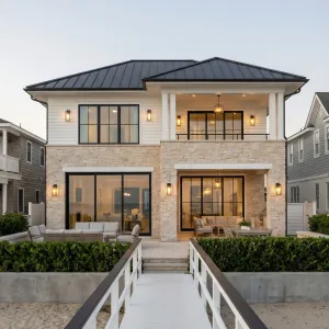 Stonefront Beach Villa With Skyline Views
