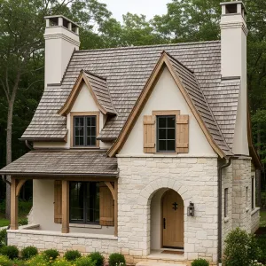 Cozy Stone Cottage with Storybook Charm