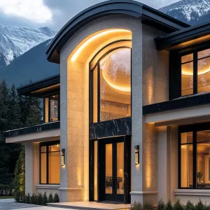Majestic Glow in Mountain Haven