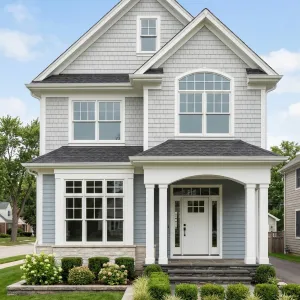 Suburban Bayfront Window Cottage