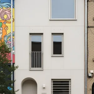 The Bold Box: A Minimalist Row House Marvel