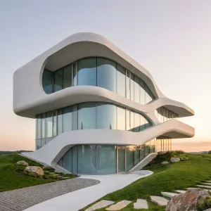 Glacial Ribbon Horizon Villa