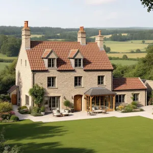 Picturesque Stone Cottage with Terracotta Touch