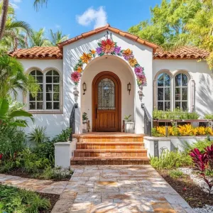 Spanish Fiesta: A Floral Archway Delight