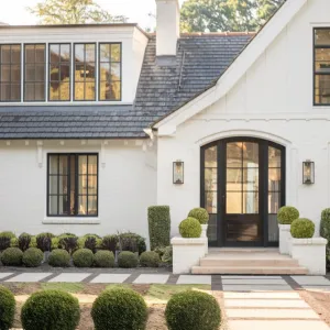 Charming Entryway to a Brick Bliss