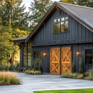 Rustic Meets Modern: The Charming Barn House