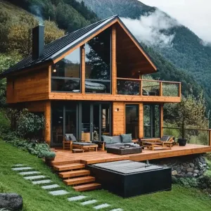 Beautiful Mountain Retreat With Modern Charm