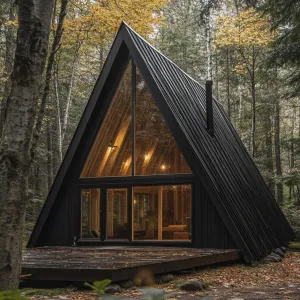A-Frame Cabin In The Woods
