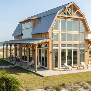 Beachside Behemoth in Barn Form