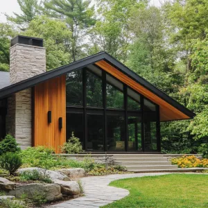 Architectural Allure: The Glazed Getaway
