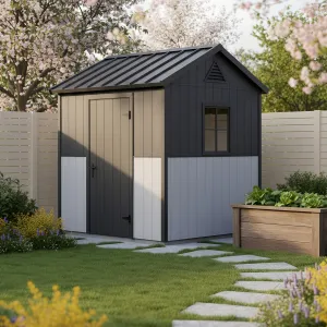 Graphite Grove Yard Hutch