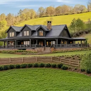 Expansive Homestead with Wooden Charms