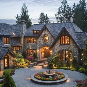 Stone Storybook With Garden Glory