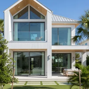 Gabled Grandeur by the Sea