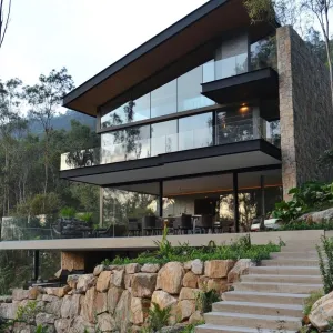 Modern Marvel on a Hillside