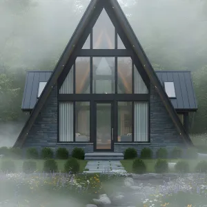 A-Frame Oasis: The Stony Glass Dream