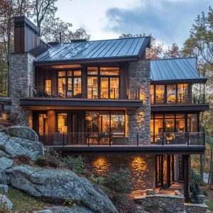 Stone Serenity in the Sky