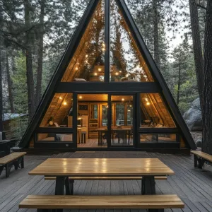 A-Frame Cabin Gem in the Woods
