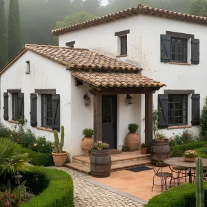 Whimsical Mediterranean Nook