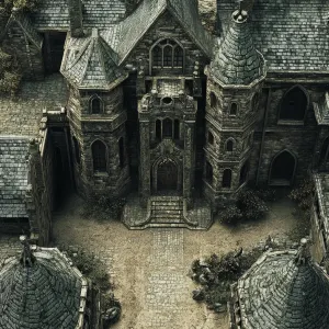 Spooky Gothic Mansion