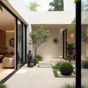 Courtyard of Calm and Charm