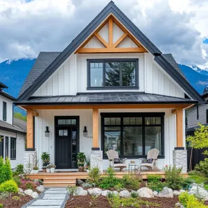 Architectural Splendor Amidst Mountains