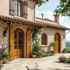 Terracotta Tapestry in the Italian Hills