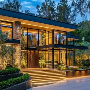Radiant Retreat with a Golden Glow