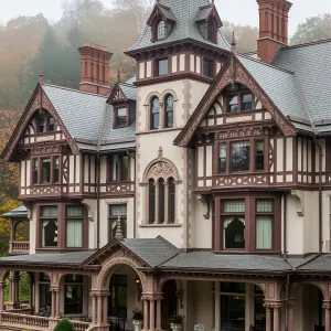 Victorian Dream Palace with Enigmatic Embellishments