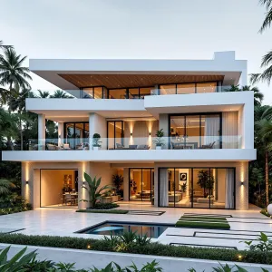 Tropical Tranquility: A Stylish Retreat in Paradise