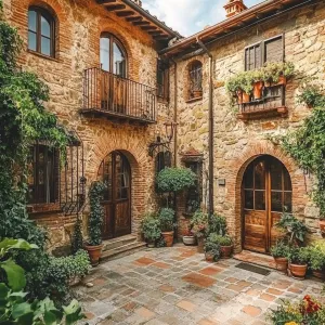 Preview of Captivating Courtyard: A Stone-Clad Surprise