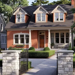 Gable Glam: A Dormer Delight