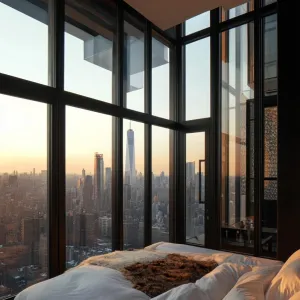 Dreamy Dawn Penthouse: Pillow to Panorama