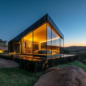 Starlit Glass Sanctuary