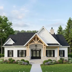 Sunny Porch Gable Garden Cottage