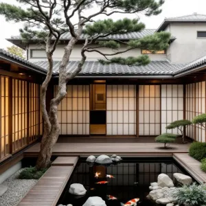 Pine Paradise with Reflective Waters
