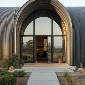Architectural Elegance in a Curved Embrace