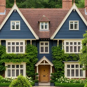 A Symphony of Shutters and Climbing Vines