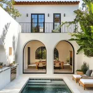 Spanish-Style Oasis: A Symphony of Arches and Tranquility