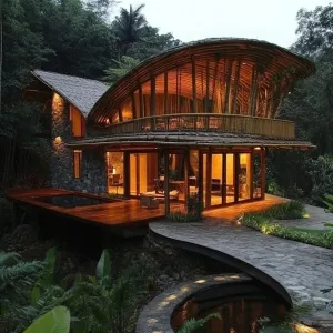 Bamboo Arcadia: The Verdant Escape